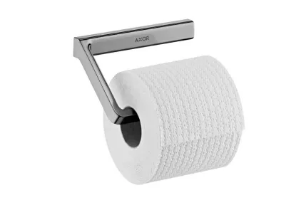Тримач туалетного паперу настінний відкритий Axor Universal 42846820, Brushed Nickel