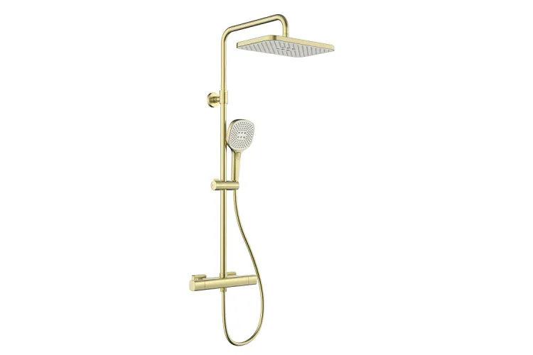 Душова система MALAGA pvd brushed light gold 5756-910-31 image 1