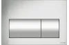 Кнопка змиву PRESTO хромована матова (для інсталяційної системи) image 1