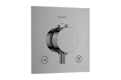 Термостат прихованого монтажу Ecostat Comfort E на 2 функції Polished Gold Optic (33711990)