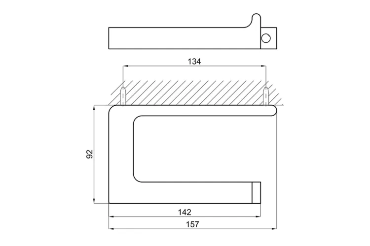 LOUNGE, Тримач паперу без кришки, copper (100213319)  зображення 5