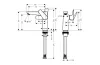 Змішувач Talis E 150 для умивальника без донного клапана (71755000) image 2