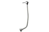 Сифон для ванни з наповненням через перлив, 120 см, chrome (100232818)