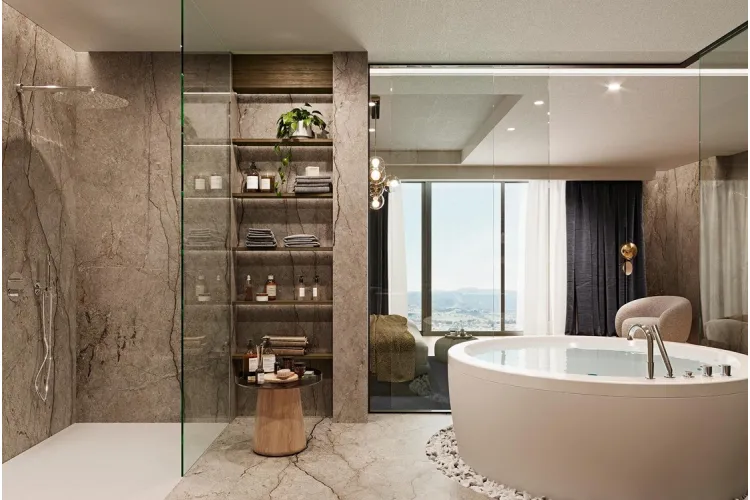 LIGNAGE Тримач ручного душу з підключенням води 1/2", хром (100238804) зображення 2