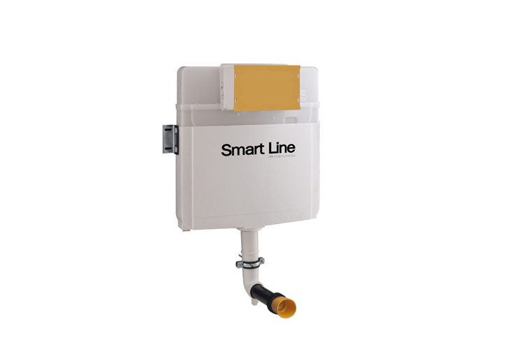 Smart-line Зливний бачок прихованого монтажу 6/3L 8.5 см. (100159529) image 1