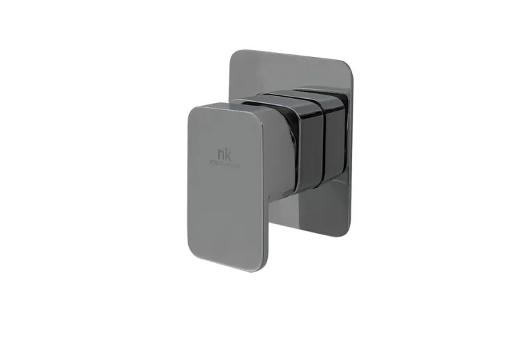 LOUNGE, Зовнішня частина змішувача прихованого монтажу для душу, titanium (100268602)  зображення 1