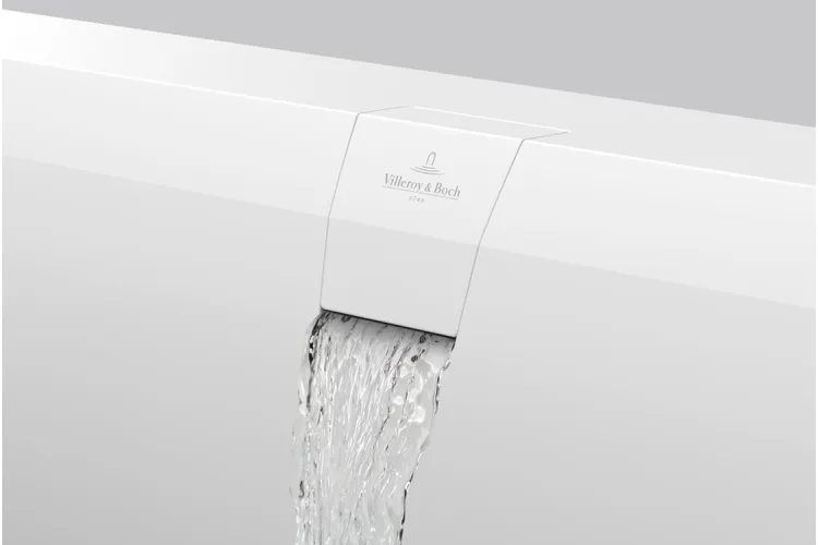 Комплект для наповнення води до ванн SQUARO EDGE, Stone White (UPCON0123-RW) зображення 2