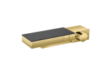 Змішувач Axor Edge термостат-поличка на 2 функції Diamond Cut Polished Gold Optic 46241990