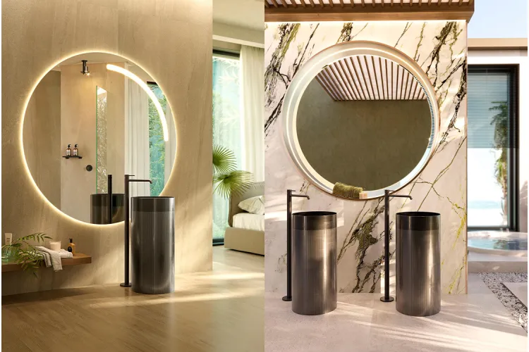 ROUND, Змішувач підлоговий для умивальника, matt black (100355366) image 2