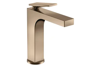 Змішувач Axor Citterio 160 Lever для умивальника pop-up, Polished Red Gold 39023300