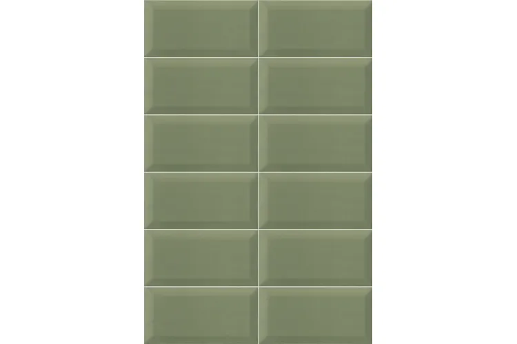 M152 BISSEL GREEN OLIVE 10x20 (плитка настінна) зображення 2