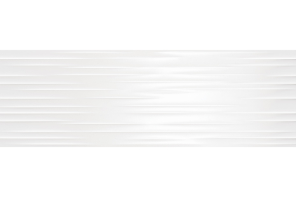UNIK R90 FROST WHITE GLOSSY 30x90 (декор) B43