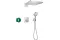 Душовий комплект Raindance E 300 1jet ShowerSelect Square 6в1 (27952000) Chrome