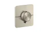 Термостат прихованого монтажу ShowerSelect ID Softsquare на 1 функцію Brushed Nickel (36758820) зображення 1