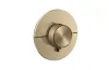 Термостат прихованого монтажу ShowerSelect ID Round HighFlow, Brushed Bronze (36759140) image 1