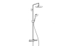 Душова система Croma E Showerpipe Select 180 2jet Showerpipe з термостатом , білий/хром (27256400) image 1