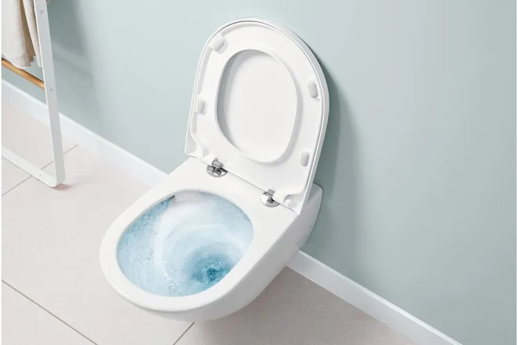 SUBWAY 3.0 Унітаз підвісний Rimless TwistFlush 56 см White Alpin AntiBac CeramicPlus (4670T0T2) зображення 5