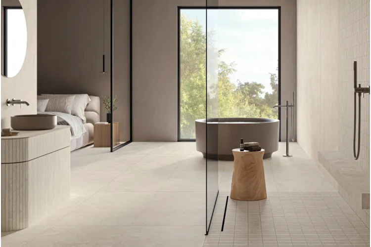 TREVI CROSS IVORY ULTRAMATT RET 60х120 (5DI3) (плитка для підлоги і стін) зображення 2