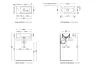 APPLIGHT 5025 Умивальник накладний двосторонній 50х25 Carbone з 1-м отвором (AP5025CAR) зображення 2