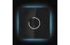 Кнопка змиву Veris Light з LED чорна з підсвіткою, безконтактний змив (38915KS0) зображення 3
