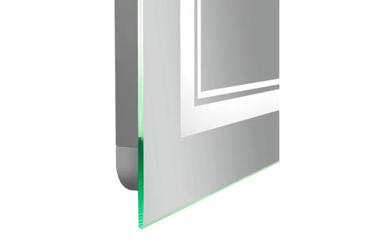 Qtap Cardinal  Дзеркало 1000х800 прямокутне, LED з антизапотіванням Touch image 2