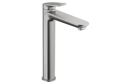 WAVE Змішувач для умивальника XL (WA1040002070) Stainless steel Brushed