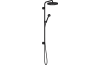 Душова система Axor One Showerpipe 280 1jet прихованого монтажу, Matt Black (48790670) image 1