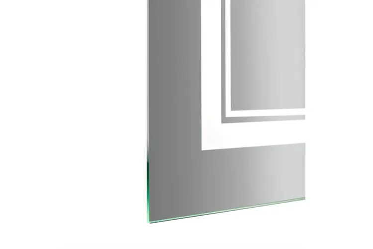 Qtap Cardinal  Дзеркало 1000х800 прямокутне, LED з антизапотіванням Touch image 3