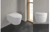 AVENTO Унітаз підвісний Rimless 53 см + сидіння 9M77C101 Ceramic Plus (5656HRR1) зображення 2