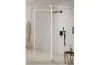 Душова стінка 140х200 до кабіни walk in NEW MODUS WHITE скло clear ACTIVE SHIELD 8mm зображення 1