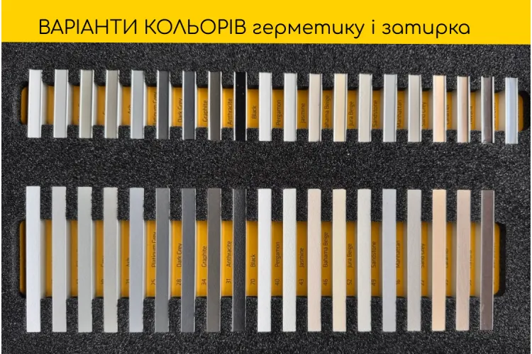 SikaSeal-190 Нейтральний санітарний силіконовий герметик, Сірий, картридж 300 мл зображення 2