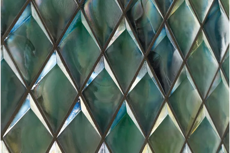 G136 OPAL EMERALD 31.2x24x0.55/0.96 (мозаїка) зображення 2