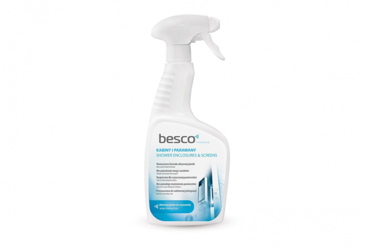 Засіб для чищення душових кабін Besco image 1