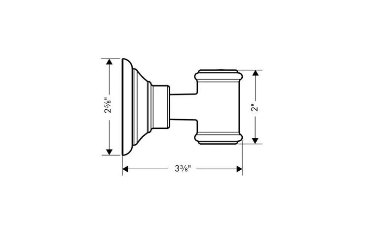 Тримач для ручного душу Montreux Axor 16325820, Brushed Nickel зображення 2