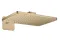 Верхній душ Axor 460х300 2jet з тримачем softcube, Brushed Bronze (35275140)