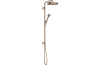 Душова система Axor One Showerpipe 280 1jet прихованого монтажу, Brushed Bronze (48790140) зображення 1