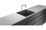 Кухонна мийка C51-F450-06 Сombi 560x510 Select зі змішувачем, Chrome (43217000)