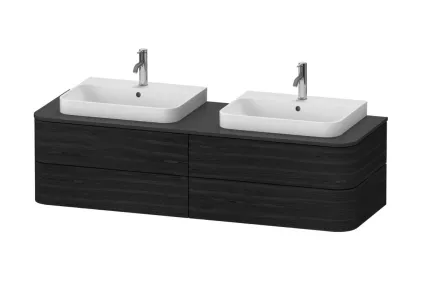 HAPPY D.2 Plus Консольна тумба на 4 шухляди 160х55 см Brushed Walnut (HP4974B69690010)