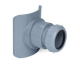 Муфта вертикальна для каналізаційних труб 110/50 мм BOSSCONN110-50-GR