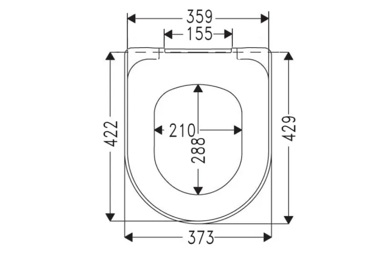 AVENTO Сидіння на унітаз з функцією SoftClosing та QuickRelease (9M77C101) image 5