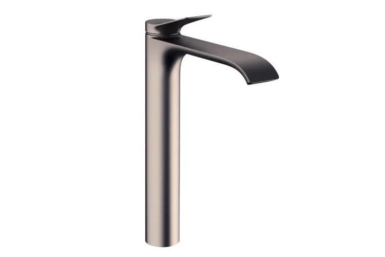 Змішувач Vivenis 250 для умивальника без донного клапана Brushed Black Chrome (75042340) image 1