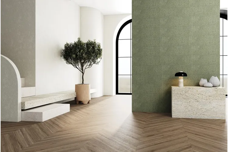 PLUMAGE GRAPHIC GREEN MATT 30x90 декор (плитка настінна) image 2