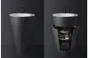 STARCK 1 Тумба з умивальником 56х86,4x60,5 см Graphite Satin Matt (S19513OBD580000) image 3