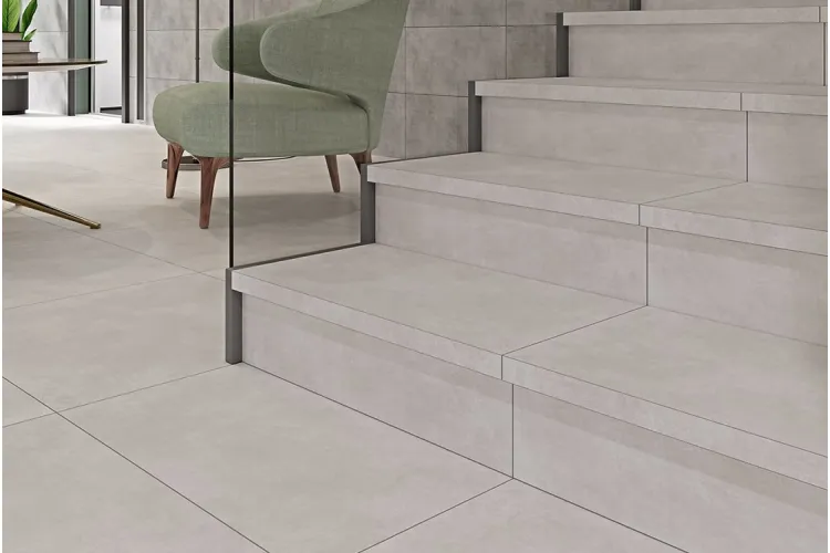 GPTU 603 LIGHT GREY STEPTREAD KAPINOS 31.8х59.8 SILVER PEAK (сходинка) image 2