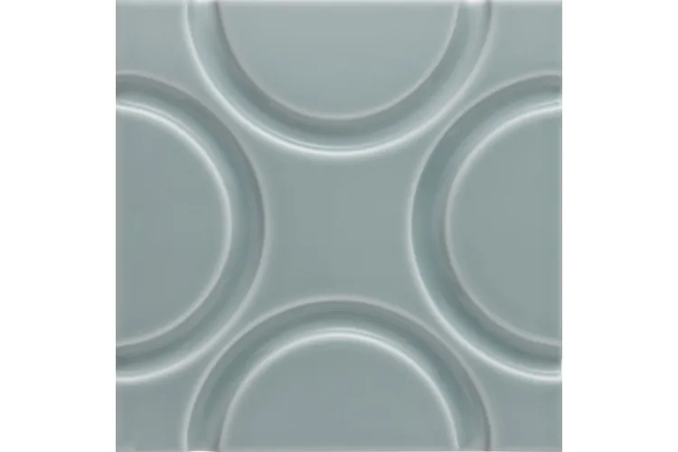 ADNE4148 NERI RELIEVE GEO SEA GREEN 15x15 декор (плитка настінна) зображення 1