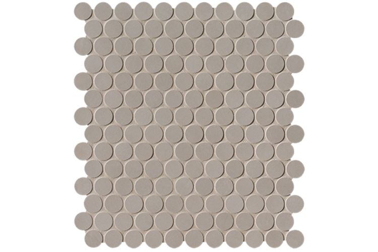 MILANO&FLOOR TORTORA ROUND MOSAICO MATT 29.5х32.5 (мозаїка) FNSY image 1
