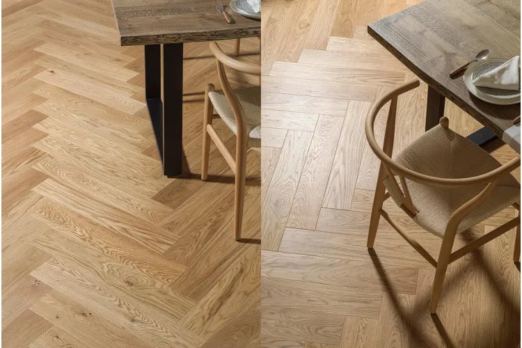 G244 CLASSIC 1L HERRINGBONE NATURAL 13x72,5x1,4 (паркетна дошка) image 4