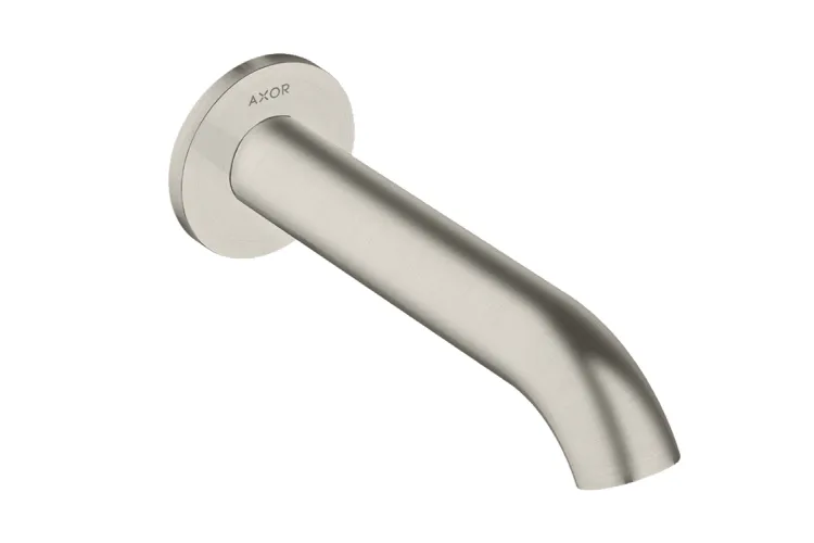 Вилив AXOR Uno на ванну, виступ 191 мм, Stainless Steel Opticl (38411800) image 1