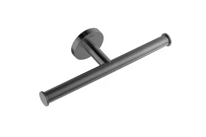 HOTELS, Тримач паперу подвійний без кришки, brushed titanium (100340439) 