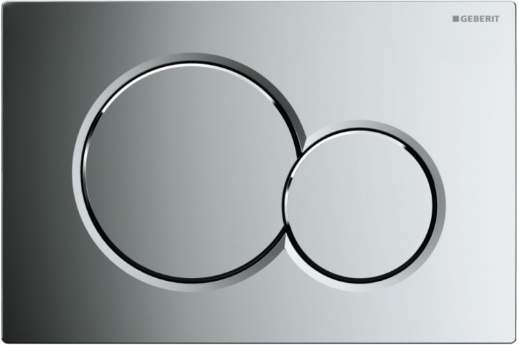 Кнопка змиву Sigma 01 хромована глянцева (115.770.21.5) image 1